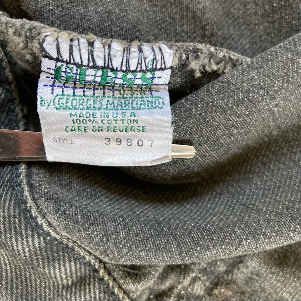 Vintage Georges Marciano Guess Jean Jacket Classic Cut G.M. American Cut - Picture 8 of 12